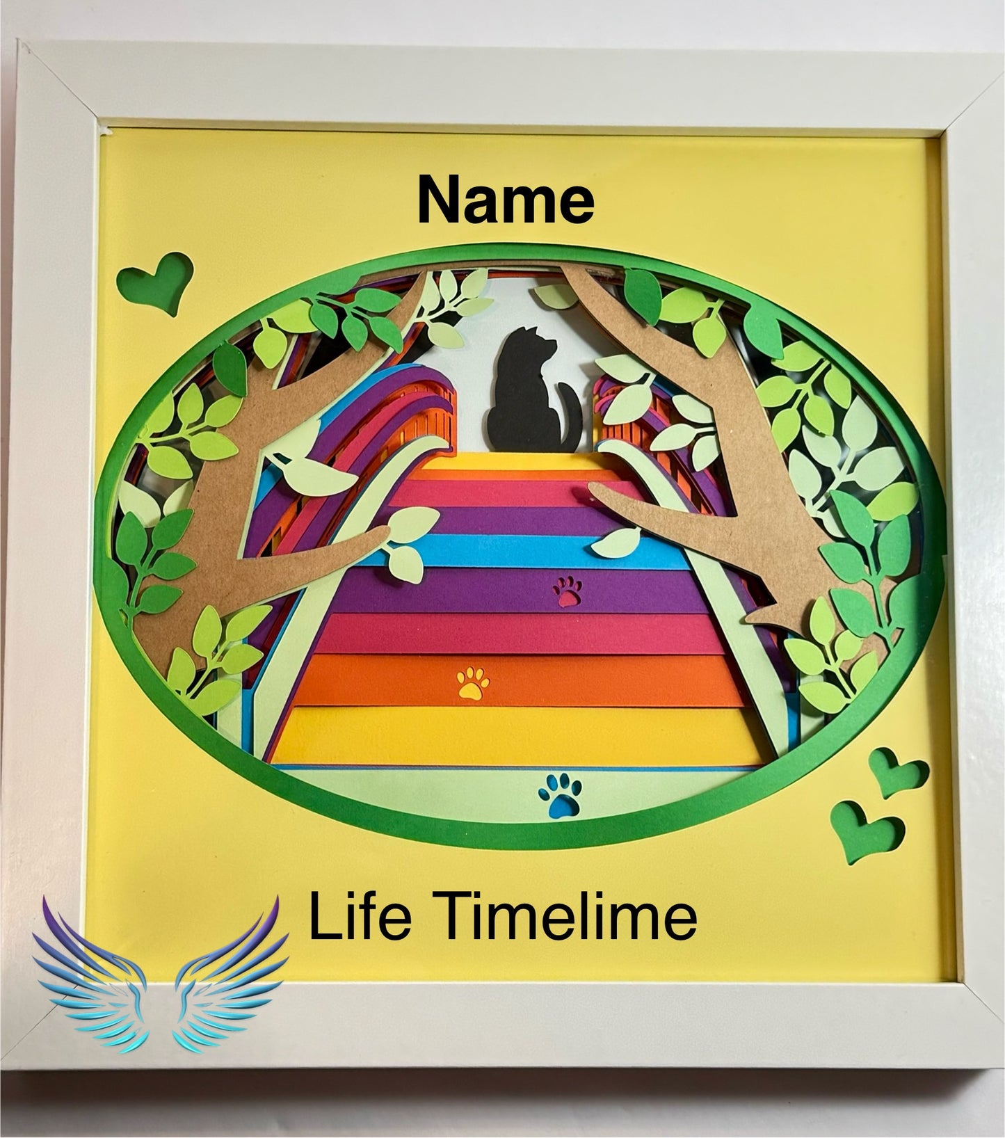 Rainbow Bridge Shadow Box