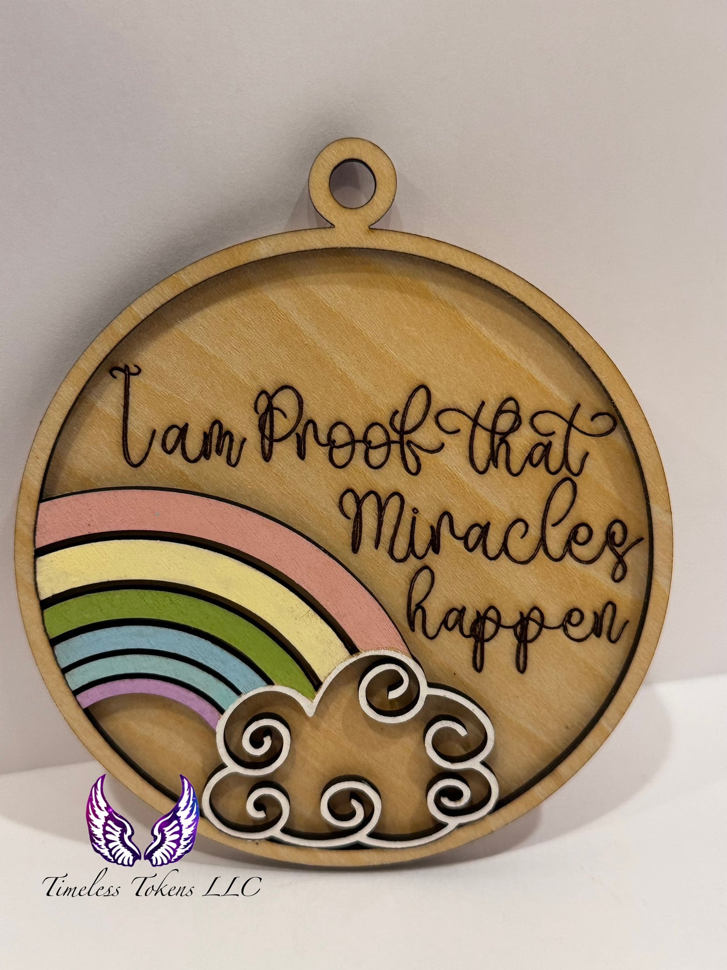 I Am Proof That Miracles Happen Ornament