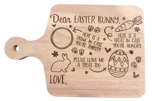 Dear Easter Bunny Decor Board
