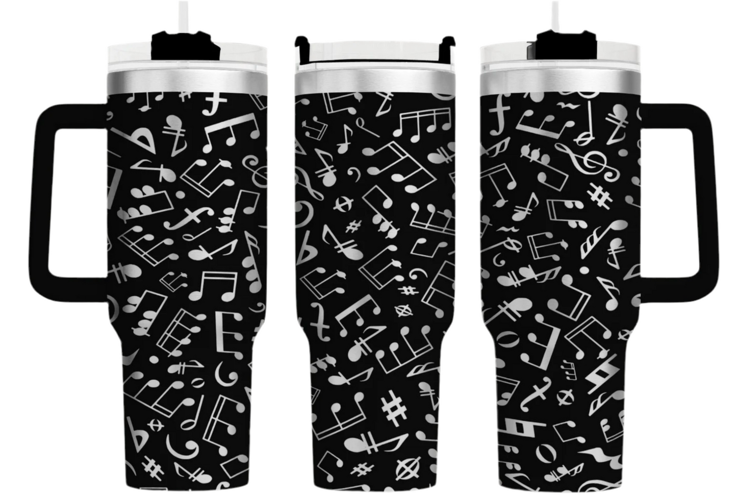 “Music Notes” 40oz Tumbler
